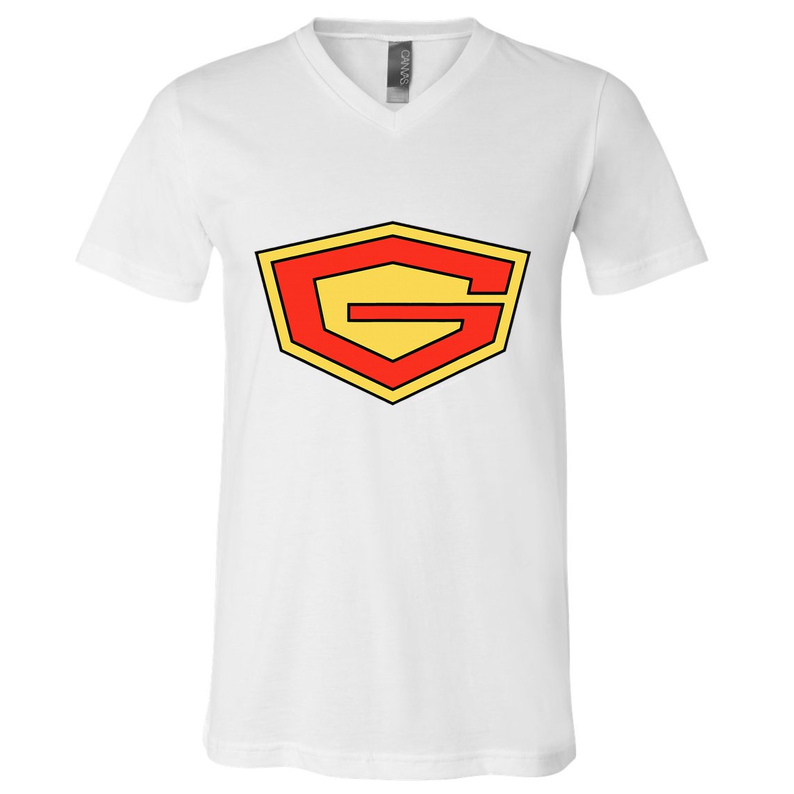 Manga Gatchaman Logo Gatchaman V-Neck T-Shirt
