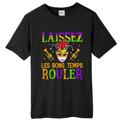 Mardi Gras Laissez Les Bons Temps Rouler Fat Tuesdays Tall Fusion ChromaSoft Performance T-Shirt