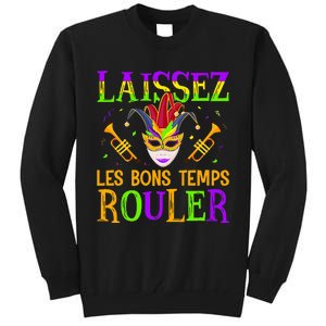 Mardi Gras Laissez Les Bons Temps Rouler Fat Tuesdays Tall Sweatshirt