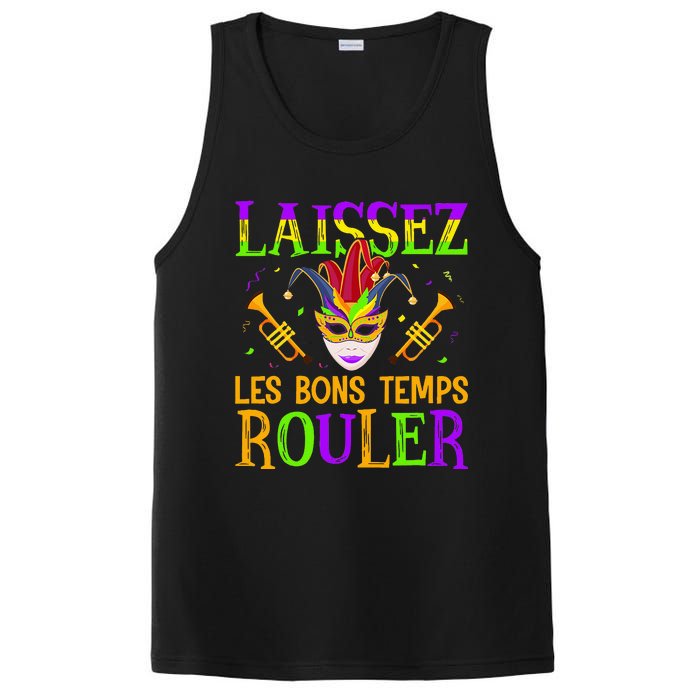 Mardi Gras Laissez Les Bons Temps Rouler Fat Tuesdays PosiCharge Competitor Tank