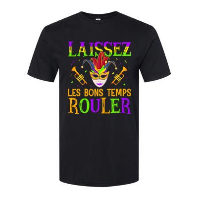 Mardi Gras Laissez Les Bons Temps Rouler Fat Tuesdays Softstyle CVC T-Shirt