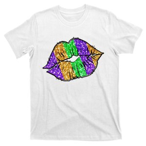 Mardi Gras Lips T-Shirt