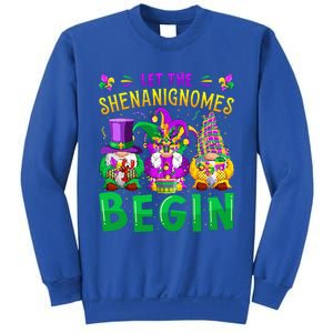 Mardi Gras Let The Shenanigans Begin Gnomes Sweatshirt