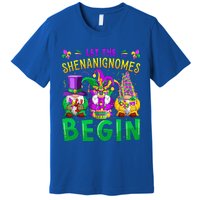 Mardi Gras Let The Shenanigans Begin Gnomes Premium T-Shirt