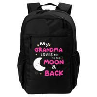 My Grandma Loves Me To The Moon And Back Daily Commute Backpack