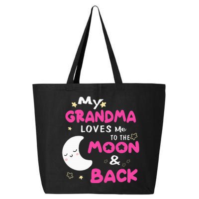 My Grandma Loves Me To The Moon And Back 25L Jumbo Tote