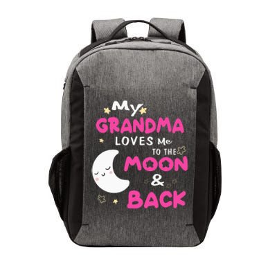 My Grandma Loves Me To The Moon And Back Vector Backpack