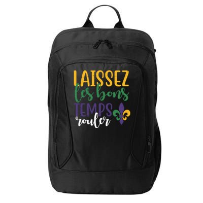 Mardi Gras Laissez Les Bons Temps Rouler City Backpack