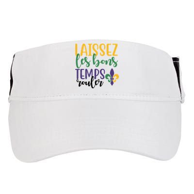 Mardi Gras Laissez Les Bons Temps Rouler Adult Drive Performance Visor