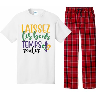 Mardi Gras Laissez Les Bons Temps Rouler Pajama Set