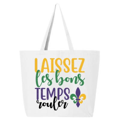 Mardi Gras Laissez Les Bons Temps Rouler 25L Jumbo Tote