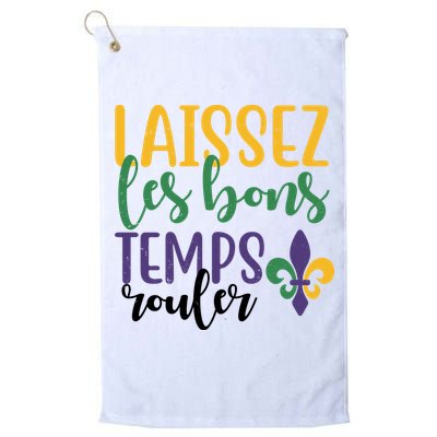 Mardi Gras Laissez Les Bons Temps Rouler Golf Towel