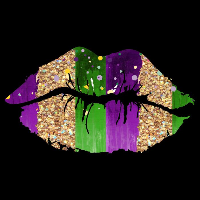Mardi Gras Lips Celebration Impact Tech Backpack