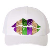 Mardi Gras Lips Celebration Yupoong Adult 5-Panel Trucker Hat