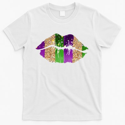 Mardi Gras Lips Celebration T-Shirt