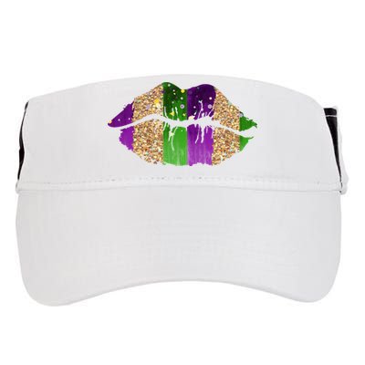 Mardi Gras Lips Celebration Adult Drive Performance Visor