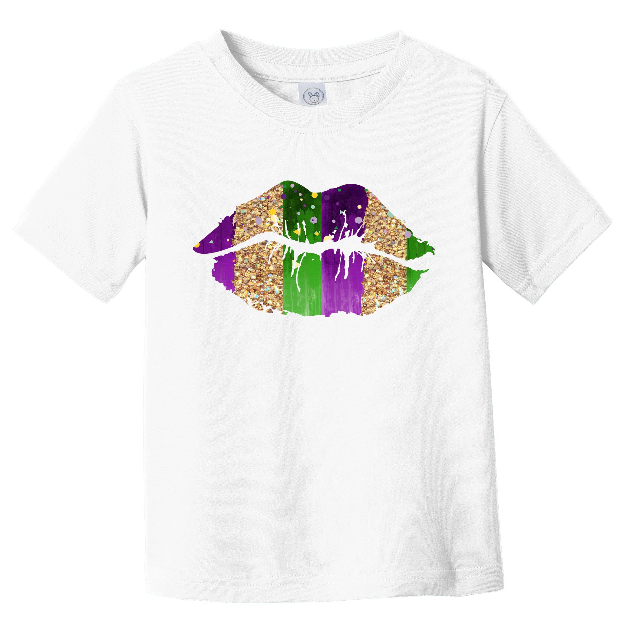 Mardi Gras Lips Celebration Toddler T-Shirt