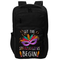 Mardi Gras Let The Shenanigans Begin Impact Tech Backpack