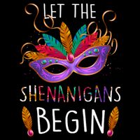 Mardi Gras Let The Shenanigans Begin Impact Tech Backpack