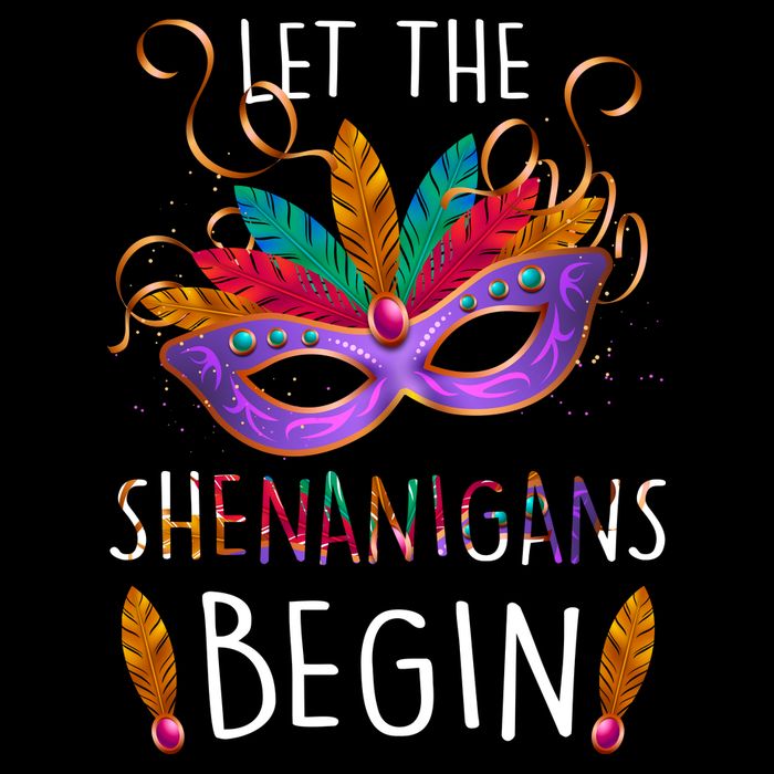 Mardi Gras Let The Shenanigans Begin Impact Tech Backpack