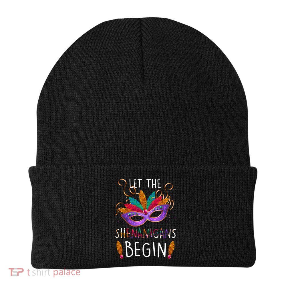 Mardi Gras Let The Shenanigans Begin Beanie