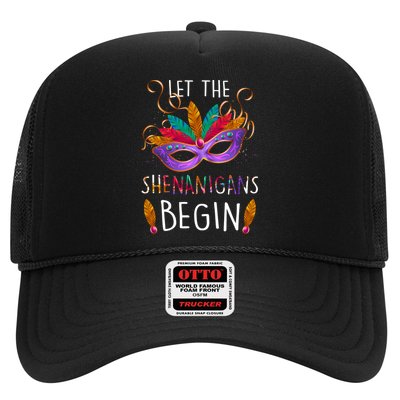 Mardi Gras Let The Shenanigans Begin Trucker Hat