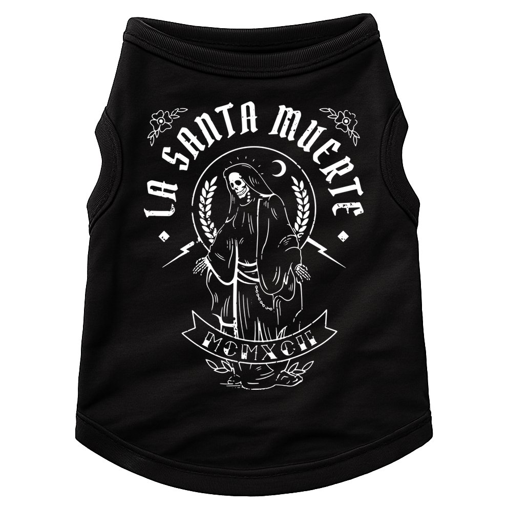 Mexican Grim La Santas Muertes Doggie Tank
