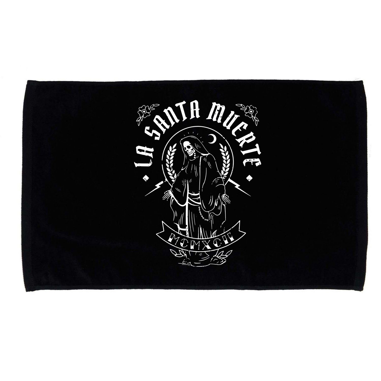 Mexican Grim La Santas Muertes Microfiber Hand Towel