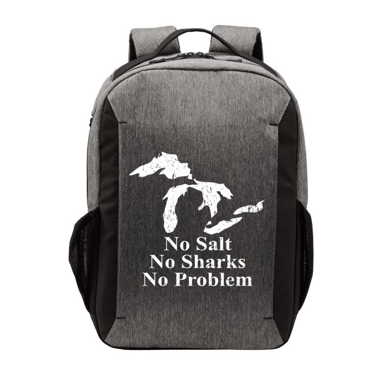 Michigan Great Lakes No Salt, No Sharks, No Problem Hoodie Vector Backpack
