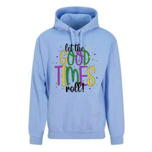 Mardi Gras Let Good Times Roll Funny Party Gift Unisex Surf Hoodie