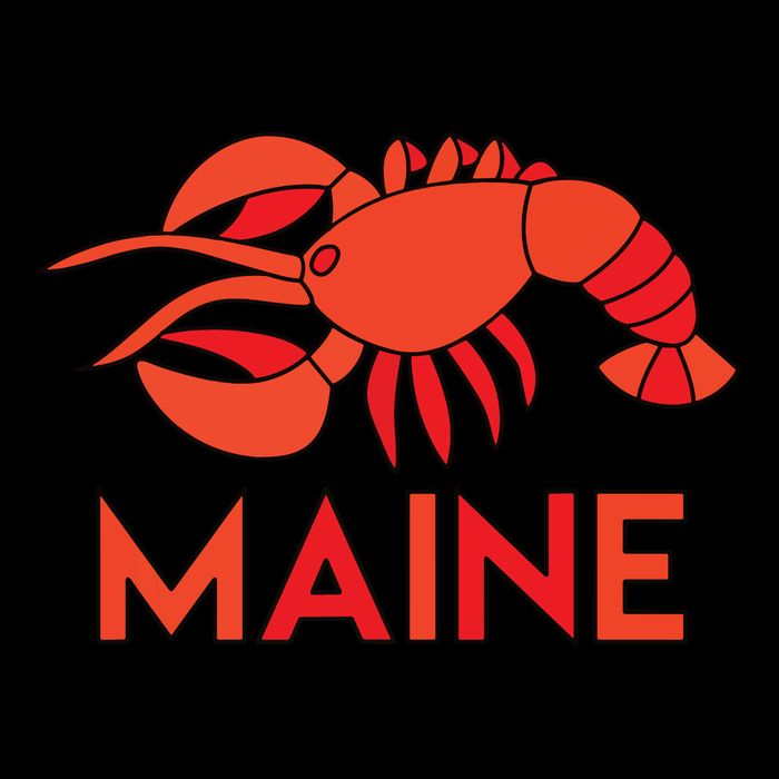 Maine Gift Lobster Stained Glass Lobster Impact Tech Backpack