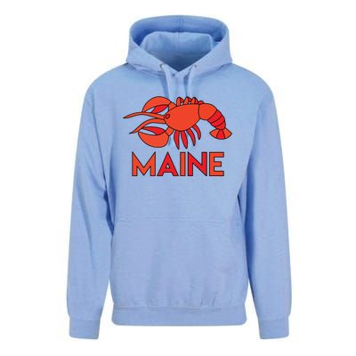 Maine Gift Lobster Stained Glass Lobster Unisex Surf Hoodie