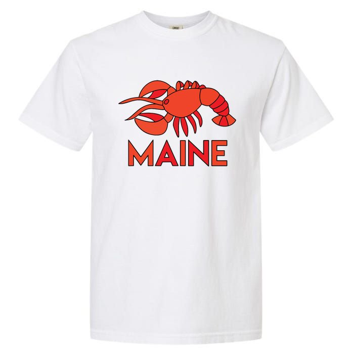 Maine Gift Lobster Stained Glass Lobster Garment-Dyed Heavyweight T-Shirt