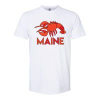 Maine Gift Lobster Stained Glass Lobster Softstyle CVC T-Shirt