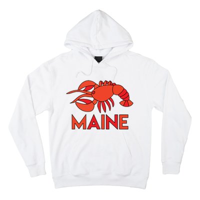 Maine Gift Lobster Stained Glass Lobster Hoodie