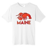 Maine Gift Lobster Stained Glass Lobster Tall Fusion ChromaSoft Performance T-Shirt