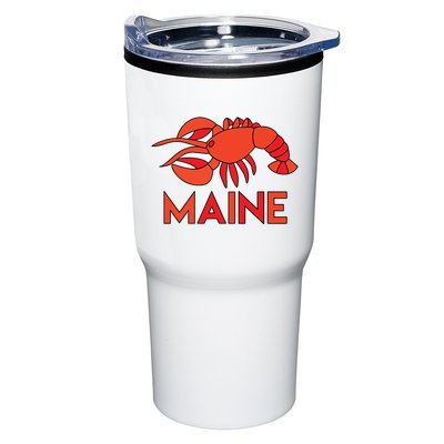 Maine Gift Lobster Stained Glass Lobster Tumbler