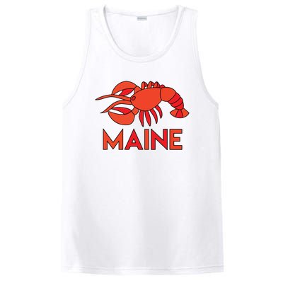 Maine Gift Lobster Stained Glass Lobster PosiCharge Competitor Tank