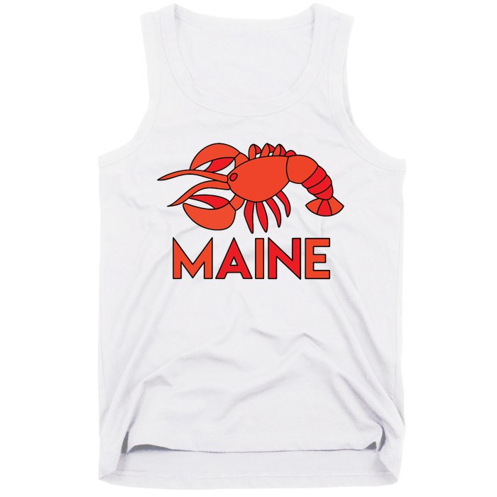 Maine Gift Lobster Stained Glass Lobster Tank Top