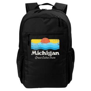 Michigan Great Lakes State Daily Commute Backpack