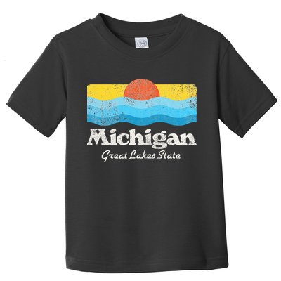 Michigan Great Lakes State Toddler T-Shirt