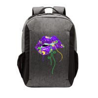 Mardi Gras Lip Beads Festive Vector Backpack