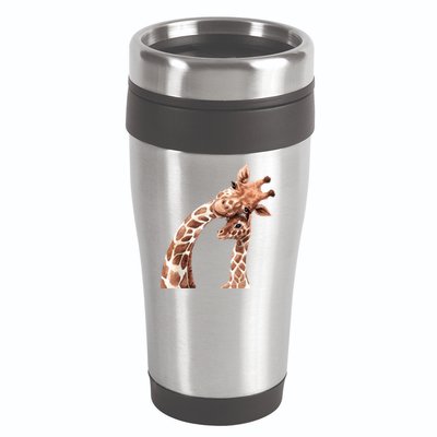 Mama Giraffe Love Gift; Protect Giraffe Gift; Gift 16oz Travel Tumbler