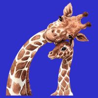 Mama Giraffe Love Gift; Protect Giraffe Gift; Gift Button