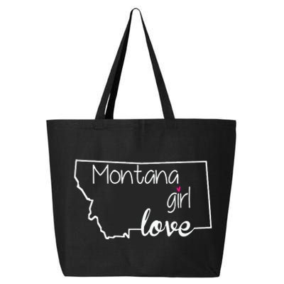 Montana Girl Love Montana State Home 25L Jumbo Tote