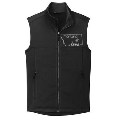 Montana Girl Love Montana State Home Collective Smooth Fleece Vest