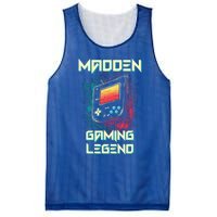 Madden Gaming Legend Vintage 80s 90s Personalized Gaming Gift Mesh Reversible Basketball Jersey Tank