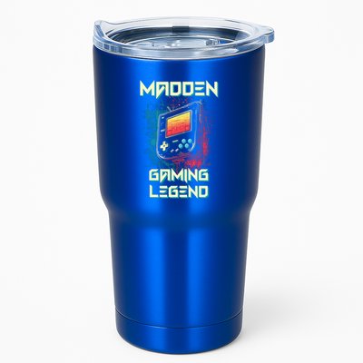 Madden Gaming Legend Vintage 80s 90s Personalized Gaming Gift Tumbler