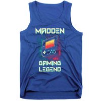 Madden Gaming Legend Vintage 80s 90s Personalized Gaming Gift Tank Top