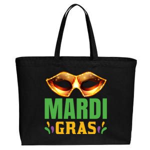 Mardi Gras Cotton Canvas Jumbo Tote